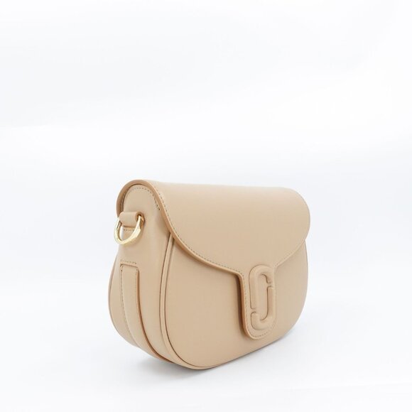 Marc Jacobs The Messenger Saddle Bag Medium In Leather Camel Cream OS - Picture 7 of 16